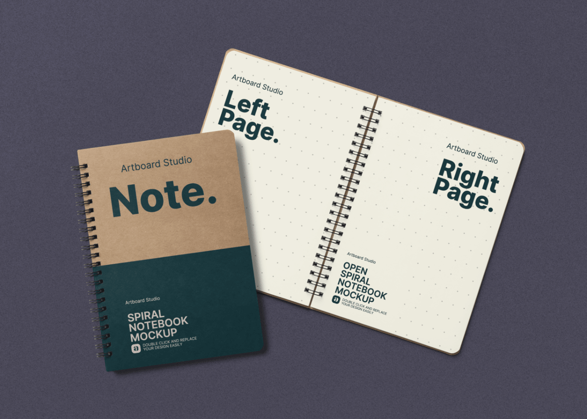 JPG Comp (aka mockup) reviews are a vital step in the design process, but they don't have to be so stressful. Spiral Notebook Mockup Template