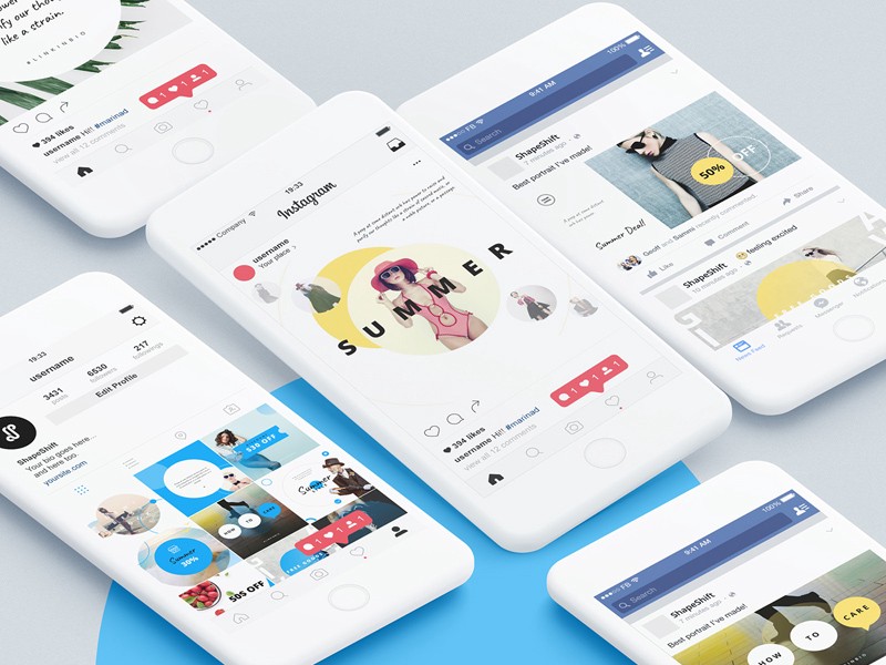 Find & download free graphic resources for social network mockup. 44 Social Media Banner Mockup Psd Free Download