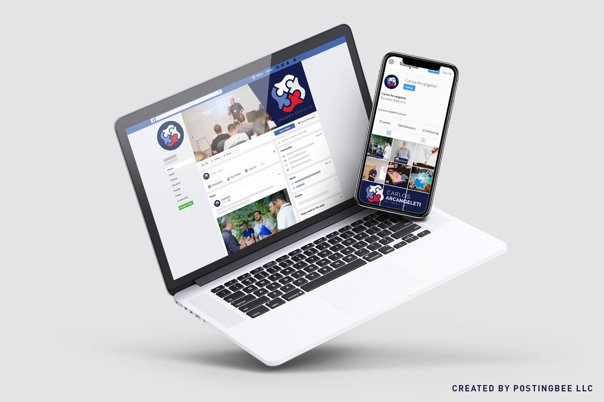 This is really useful free mockup psd that you could use for presenting branded. Our Work Posting Bee