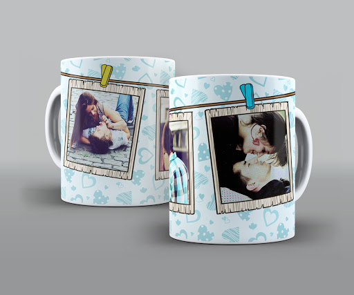 Mockup caneca dia dos namorados feitas especialmente para você. Canecas Varal Com Fotos Estampa Canecas