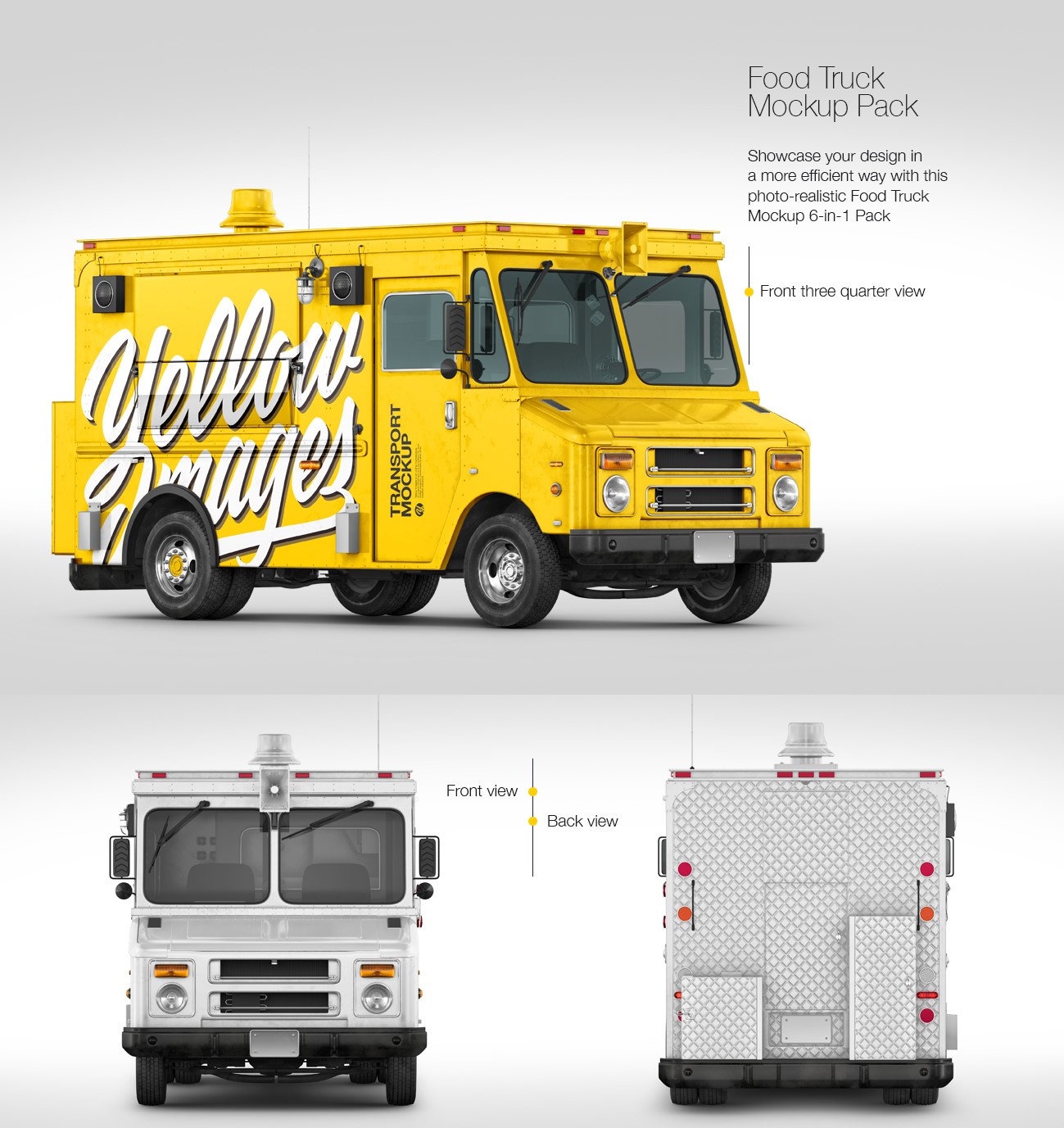 The trucking industry is changing because more and more drivers are retiring. 70 Best Food Truck Mockup Templates Graphic Design Resources