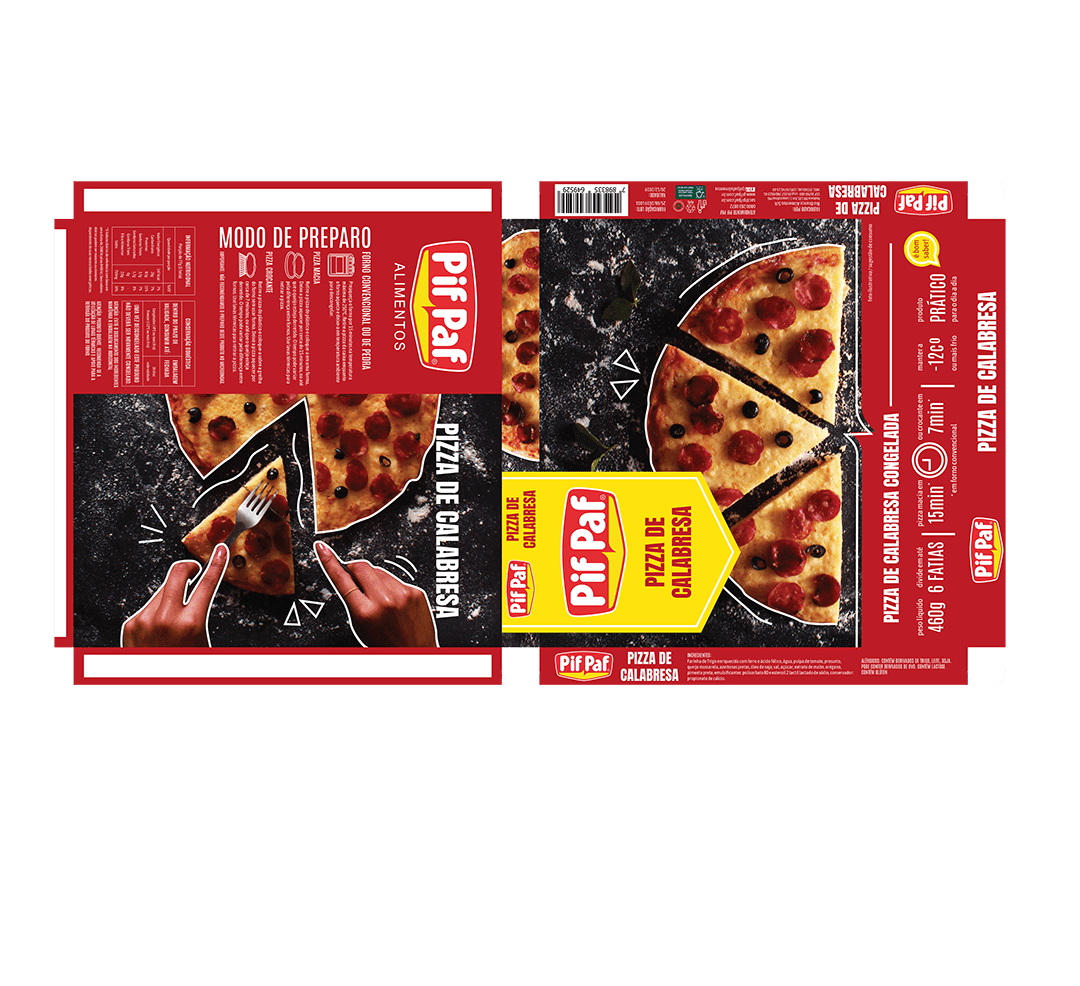 O que é um mockup de um produto ou de uma embalagem? Redesign De Pizza Congelada Pif Paf By Talita Vasconcelos Medium