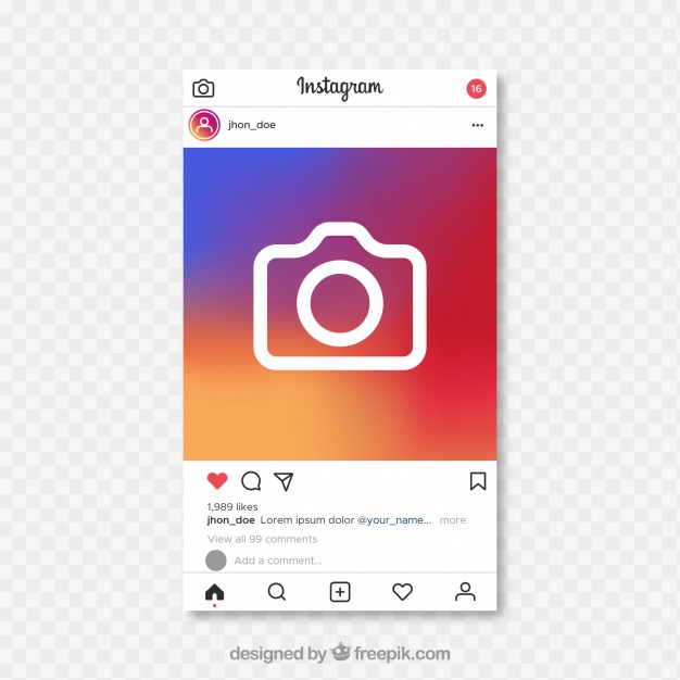 You can also disable the colorful instagram themed background and choose your own color or export the ad with a transparent background. 70 Free Instagram Mockup Templates Post Story Feed Ad Page Live Grid