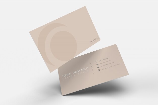 15+ Download Cartão De Visita Mockup Psd&nbsp;Free