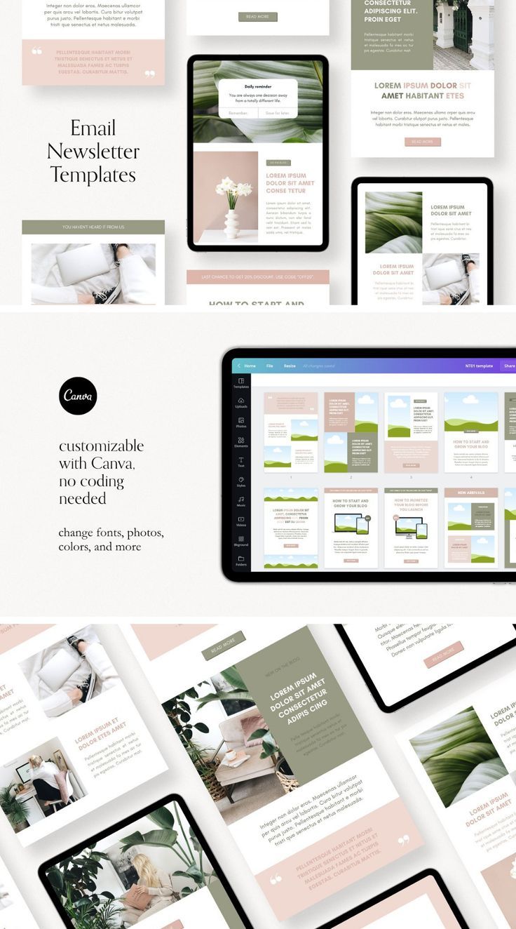 10+ Download Digital Newsletter Mockup&nbsp;Psd