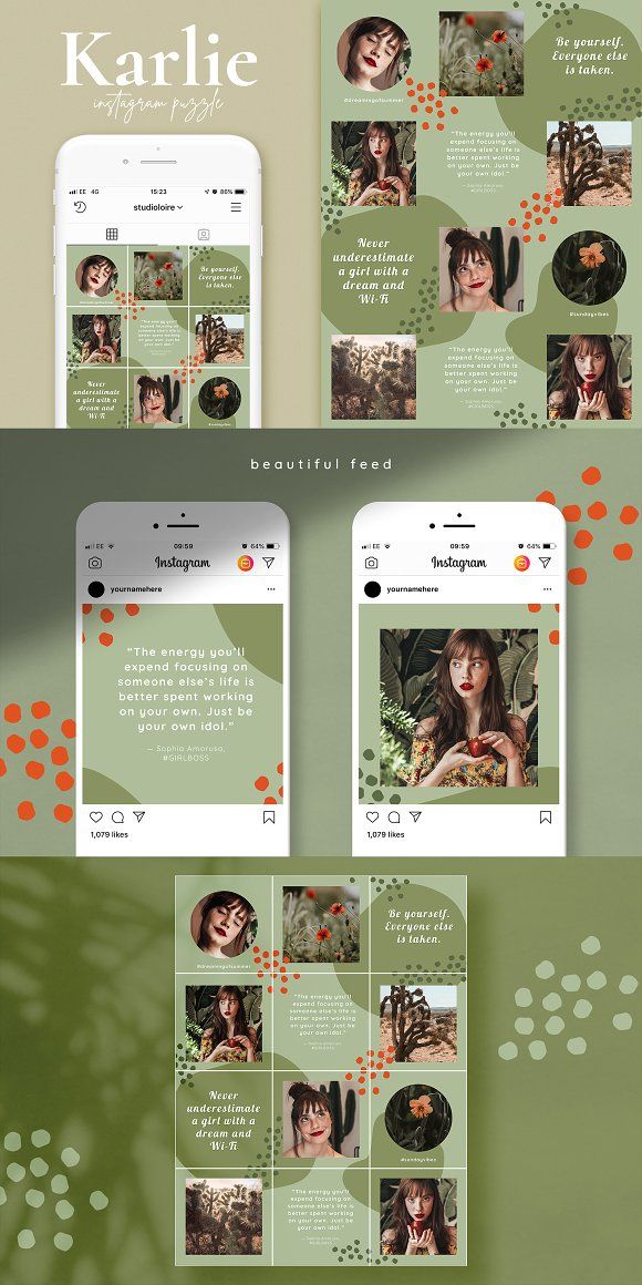 27+ Download Instagram Feed Mockup Free&nbsp;Psd