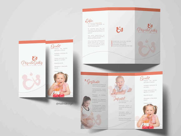 Com 5 opções de textura de papel. 1508 Mockup Folder 3 Dobras File Mockups Free Psd Mockup Templates Satudesain