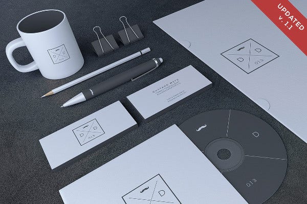 10+ Download Stationery Mockup Free&nbsp;Psd