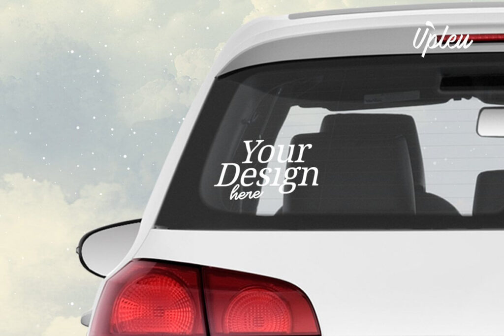 45+ Download Bumper Sticker Mockup Free Psd