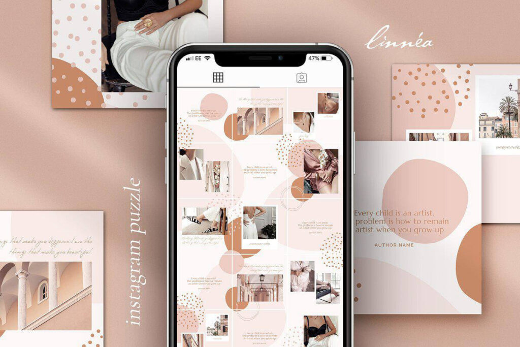 17+ Download Mockup Feed Instagram Free&nbsp;Psd